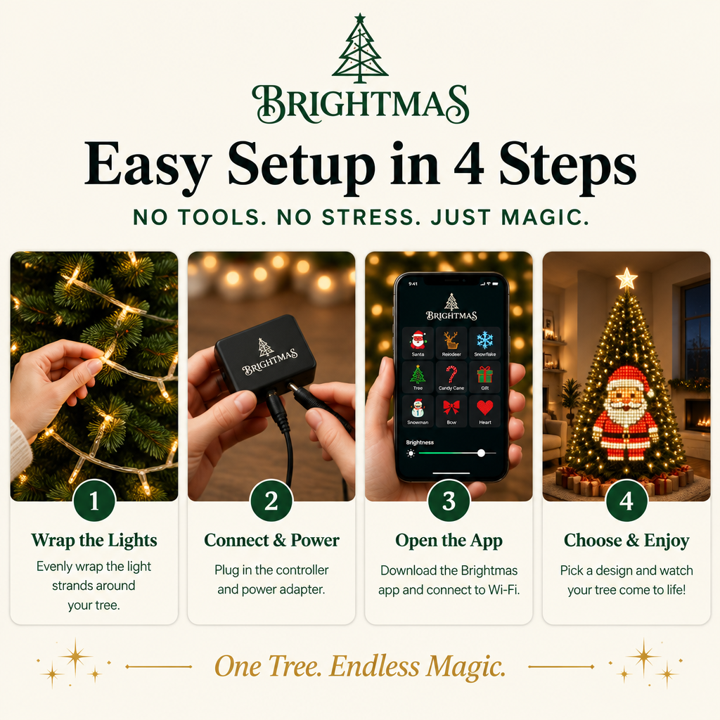 Brightmas Smart Christmas Lights