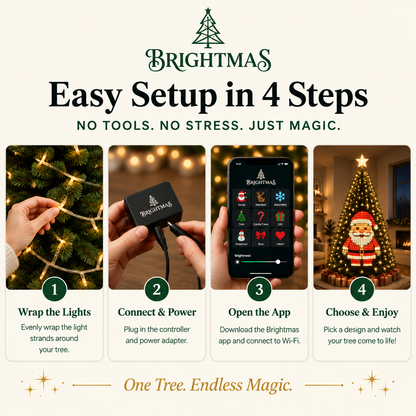 Brightmas Smart Christmas Lights